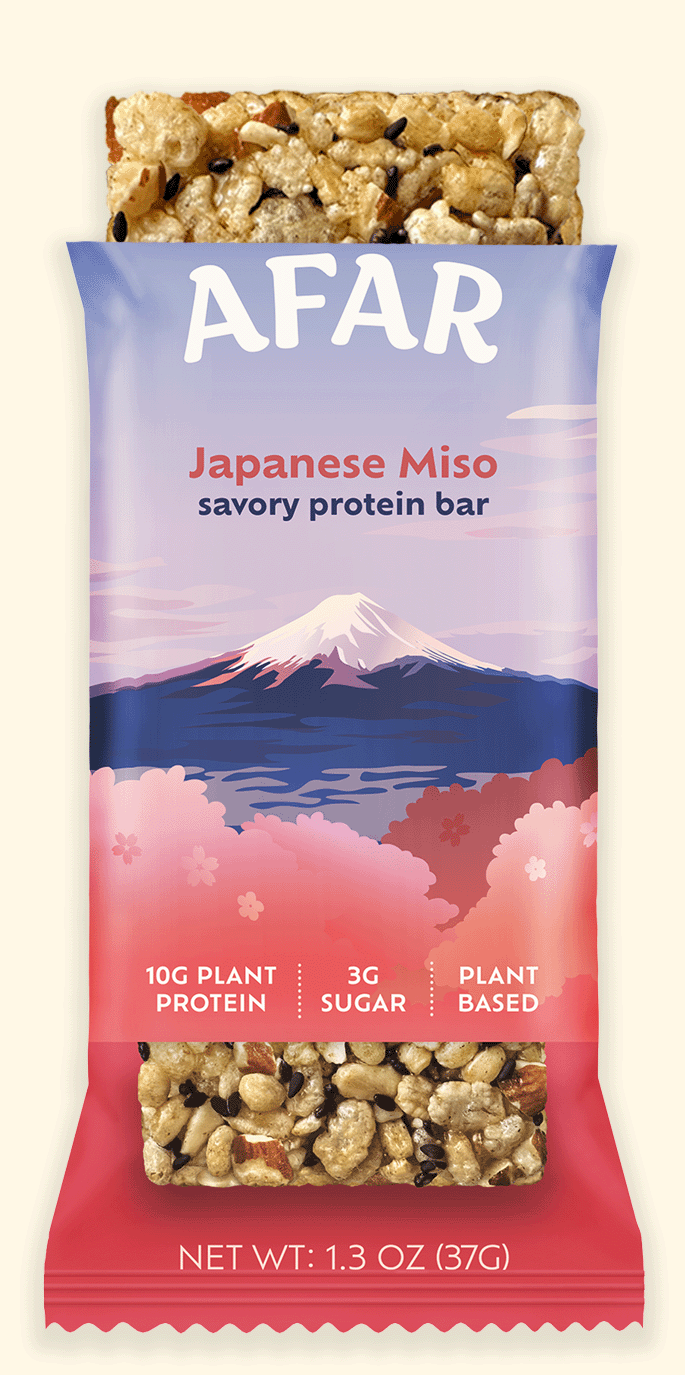 Afar Japanese Miso bar (unwrapped)